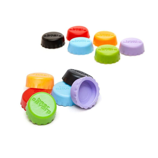 AussieSuperStore Homeware Supplies Silicone Beer Savers Bottle Stoppers Silicone Beer Savers Bottle Stoppers|Beer Savers|Reusable Bottle Stopper  CBBEERSAVSX12
